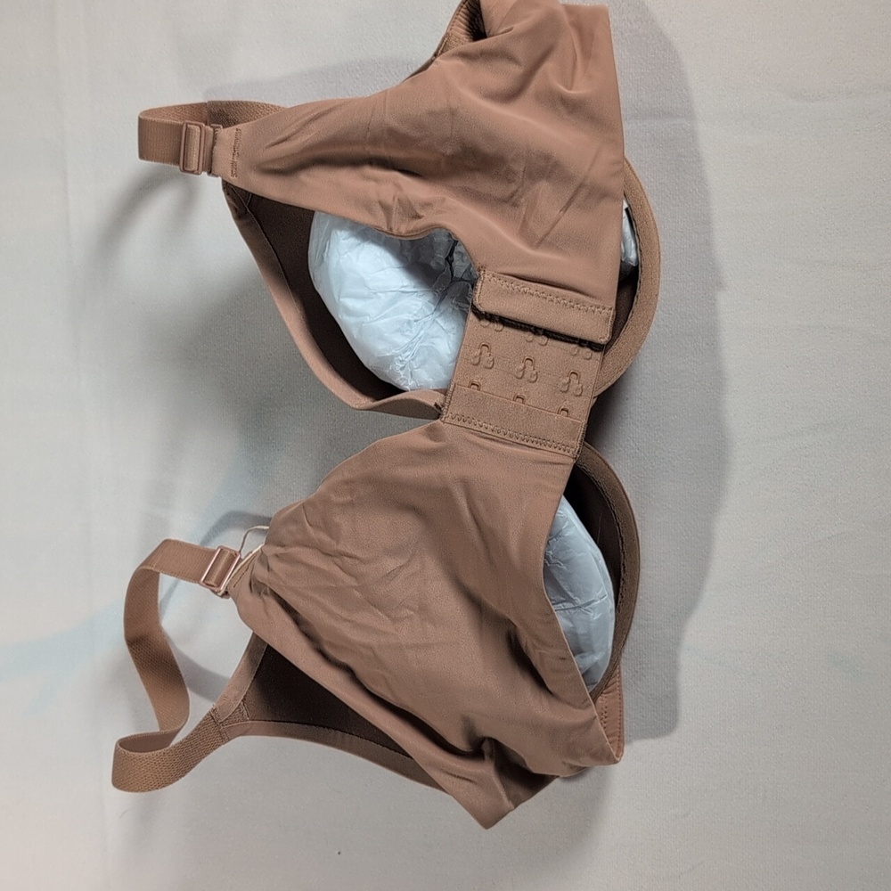 SKIMS Smoothing Intimates Full Coverage Lightly Lined Bra in Sienna - Picture 4 of 8